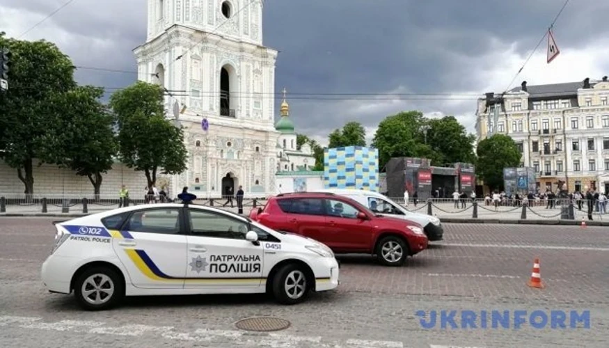 обмеження дорожнього руху у центрі Києва