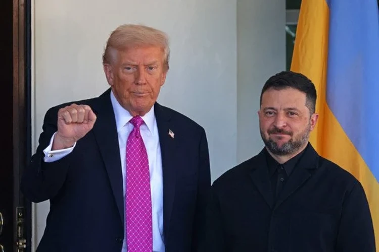 Президент США Дональд Трамп проводить переговори в Білому домі з президентом України Володимиром Зеленським та