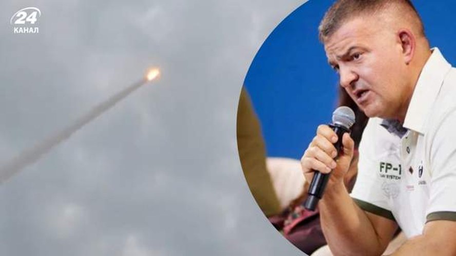 Запуск української ракети, кадр із відео Дениса Штілермана