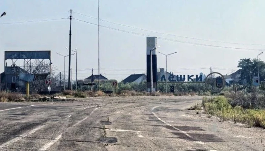 Режим тиші в районі Олешок для гуманітарної операції та евакуації цивільного населення