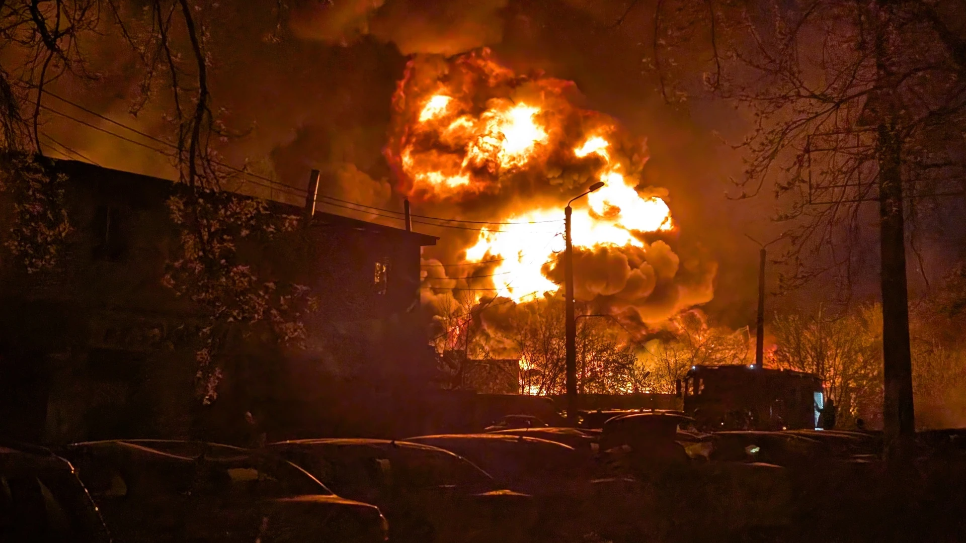 У Запоріжжі після нічної атаки 7 жовтня обмежили рух Вантовим мостом